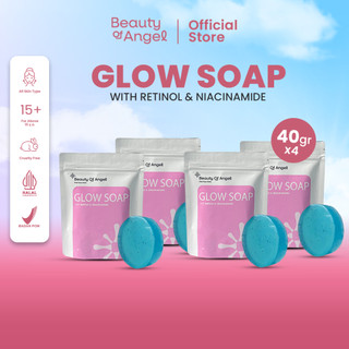 Beauty Of Angel Glow Soap 40gr 4 PCS-Beauty of Angel - Soap Bar