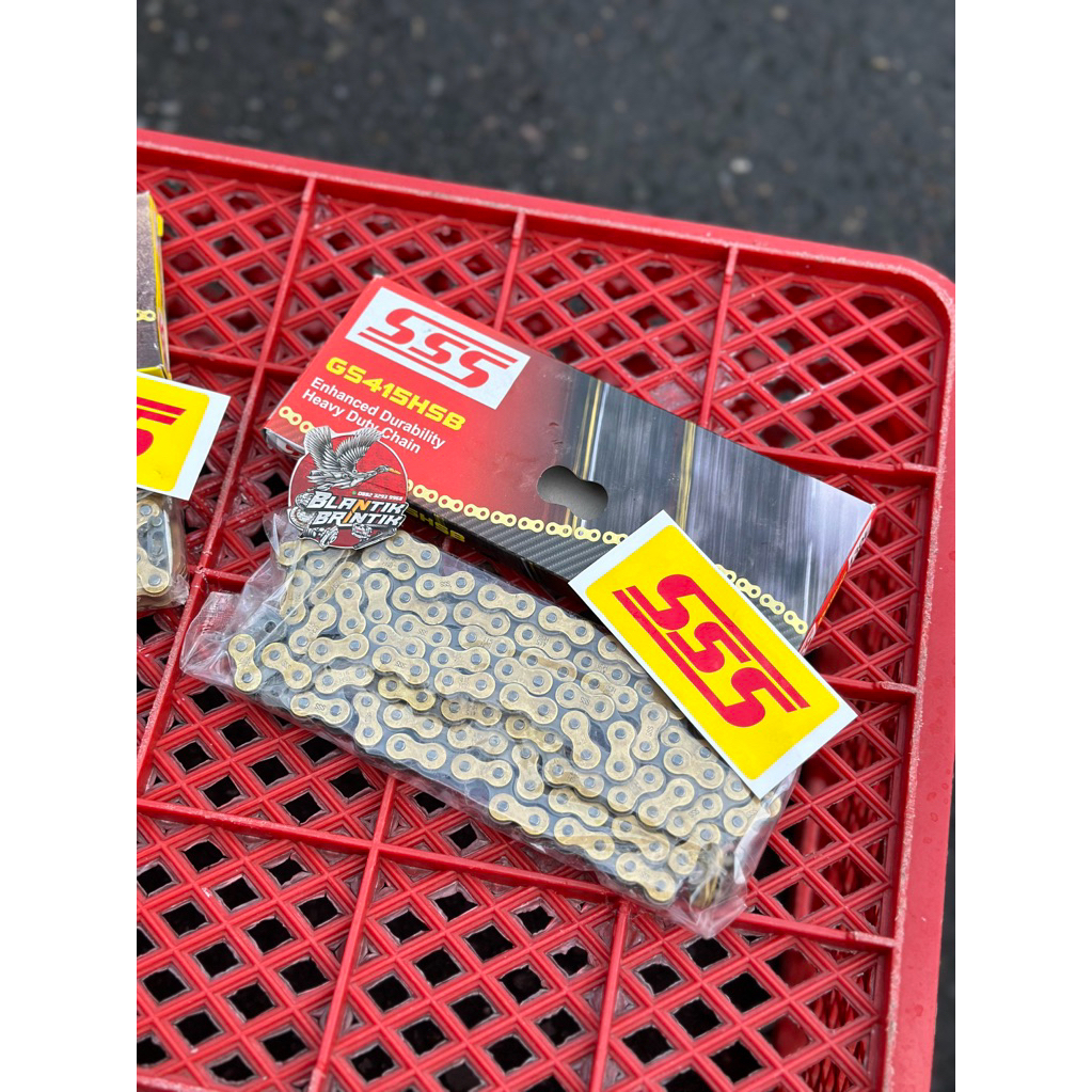 โซ่ SSS 415 hsb ยาว 130 CM SSS โซ่ 415 130L