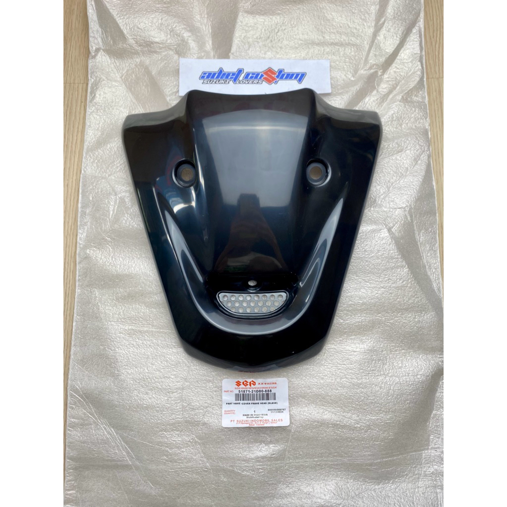 Original SGP Satria 2-Stroke Dolphin Shield Tie Cover (สีเปล่า) 51871-21D80-888