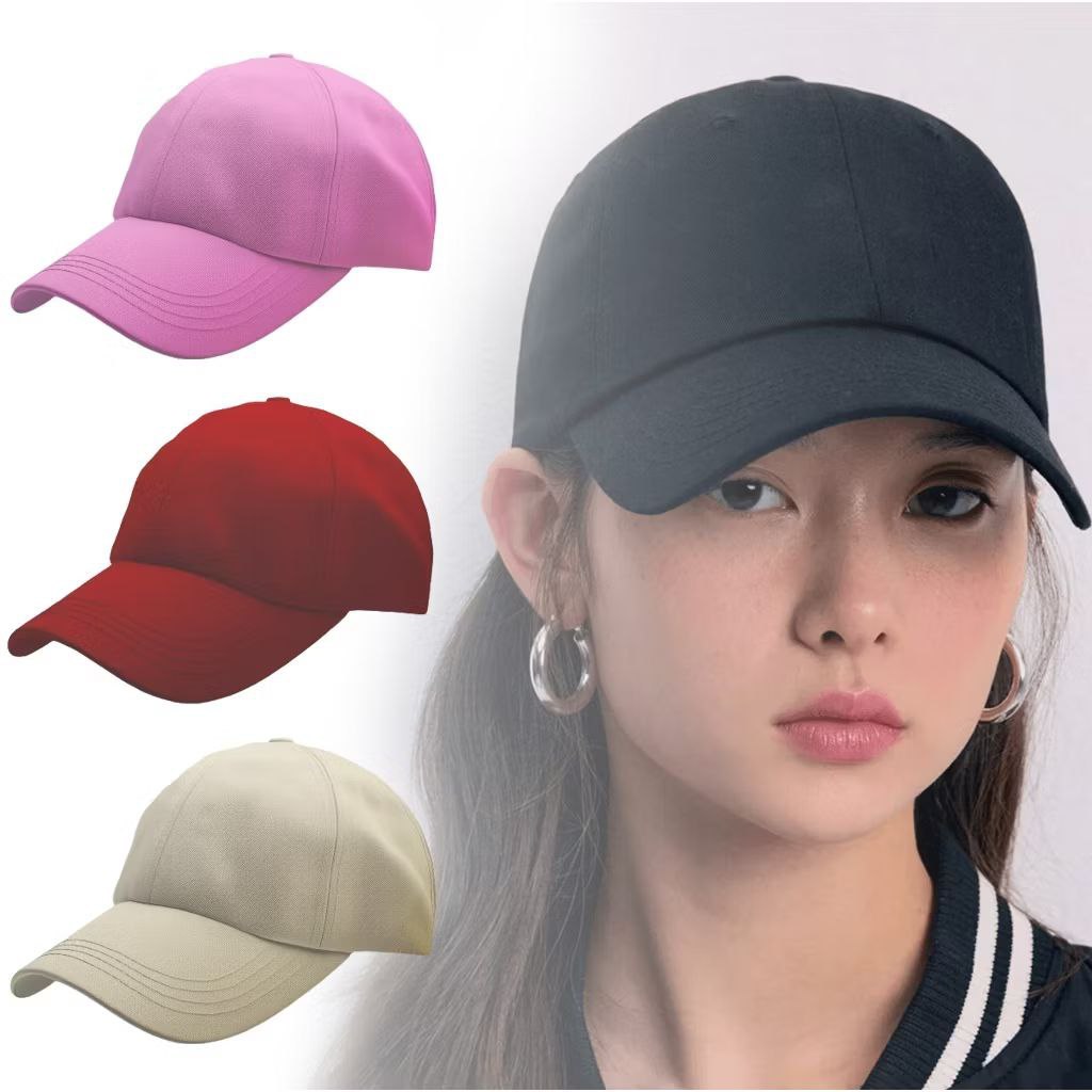 PLAIN PARTY HAT / BASEBALL HAT / หมวก PLAIN