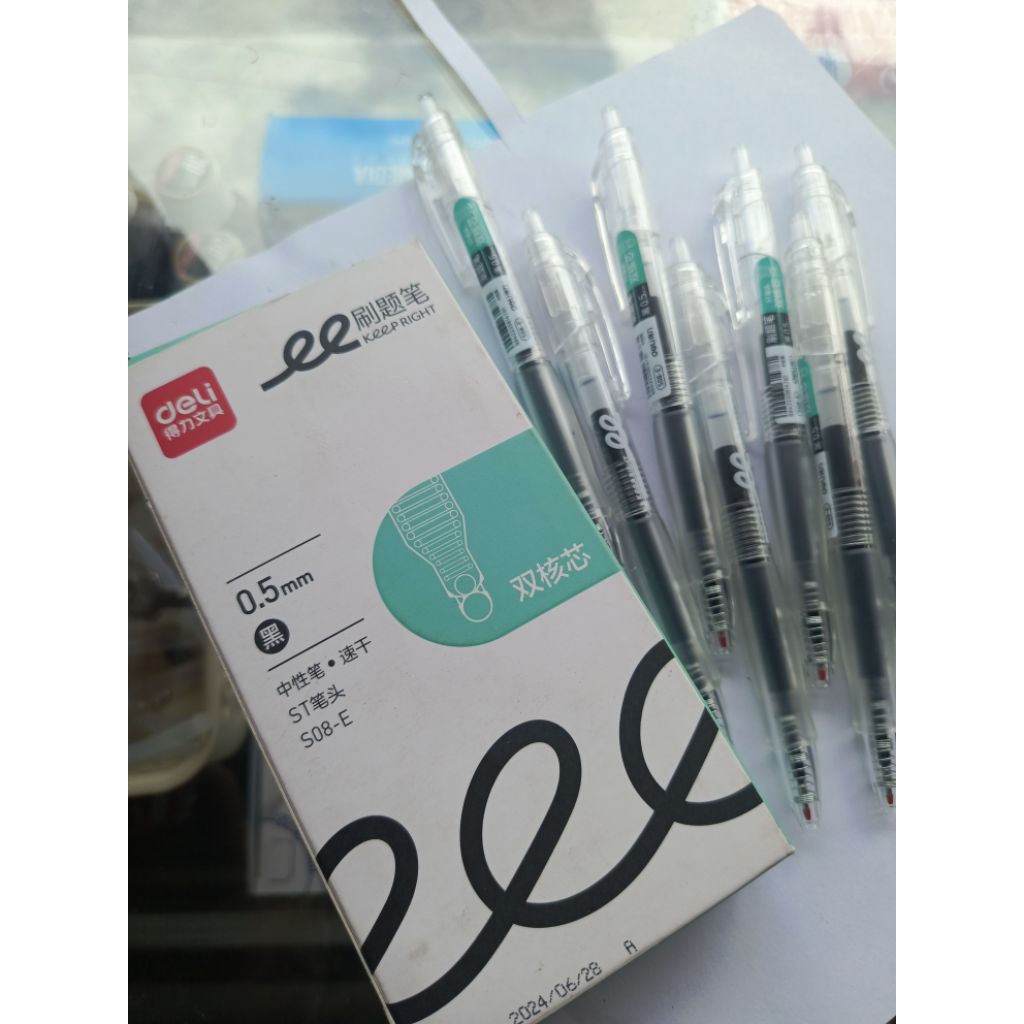 ปากกาเจล Deli series S08-E