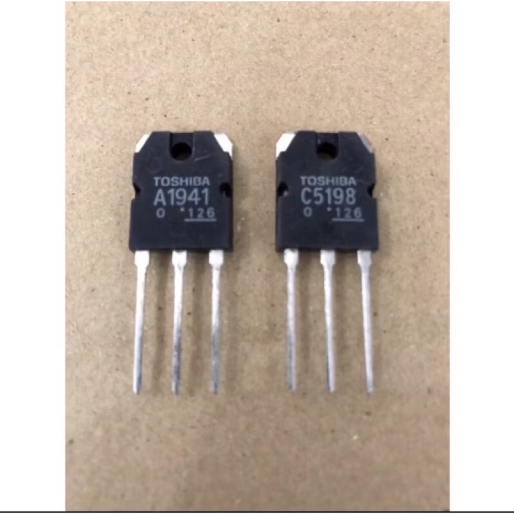KekaStore ทรานซิสเตอร์ Toshiba 2Sa1941 2Sc5198 / A1941 C5198 Ori