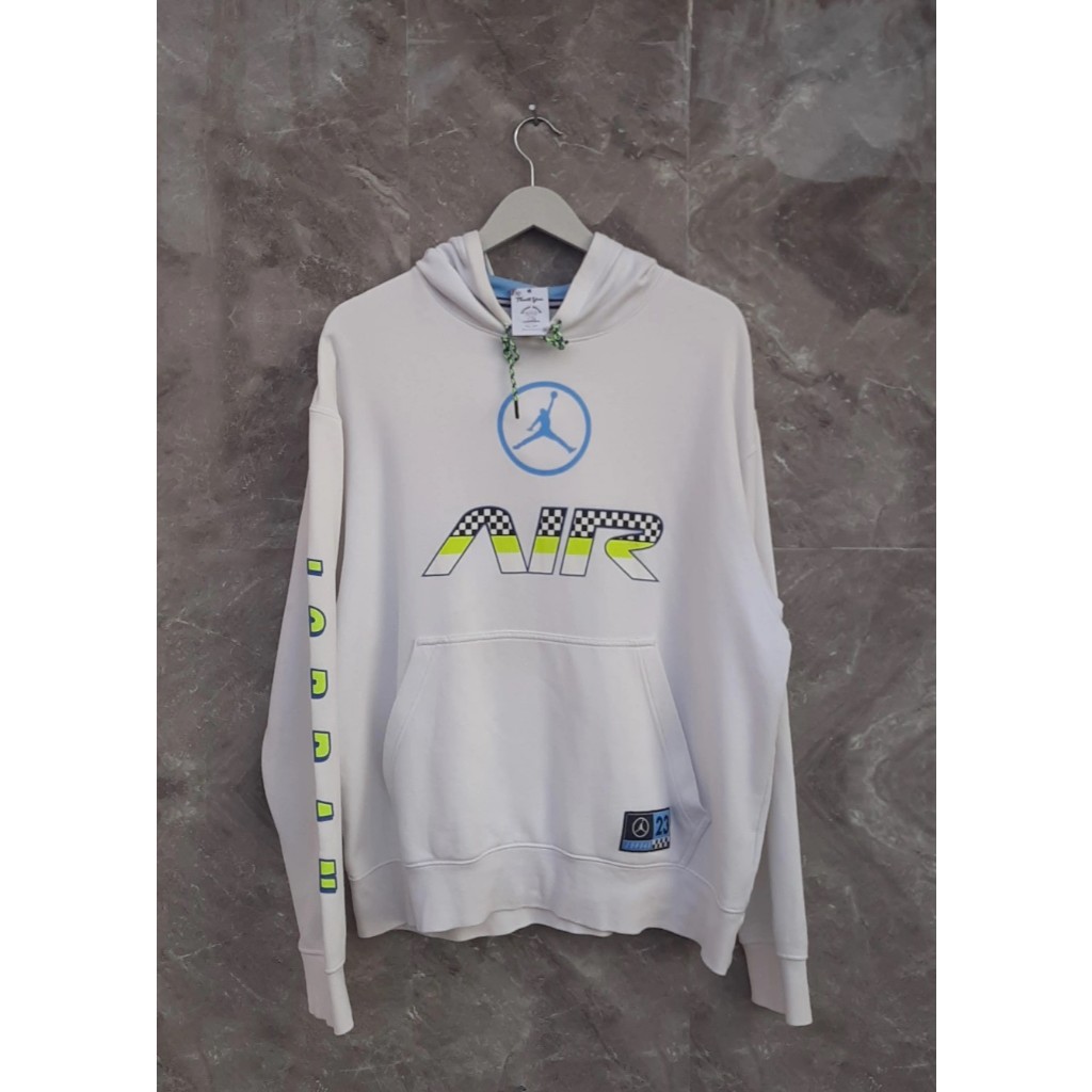 เสื้อฮู้ด N1k3 A1r J0rd4n สีขาว ฟ้า หรูหรา