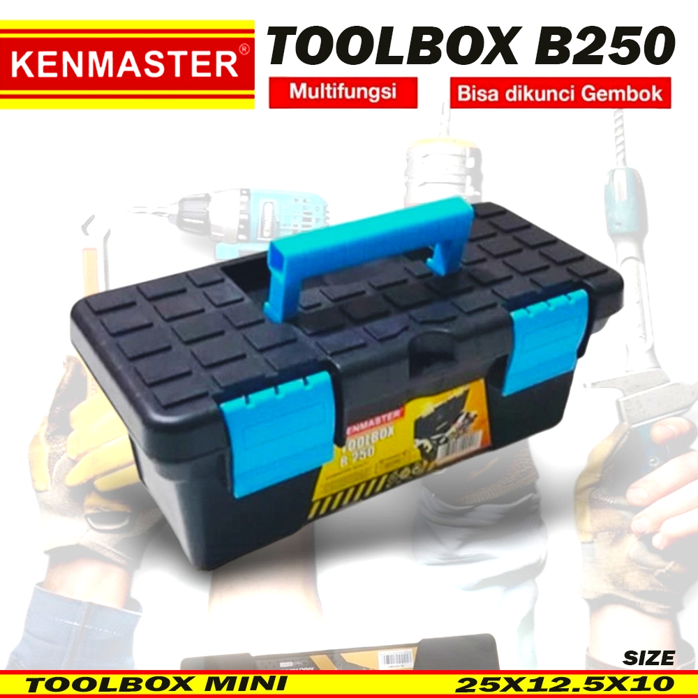 KENMASTER กล่องเครื่องมือ Mini B250 กล่องเครื่องมือ Small B 250 B250