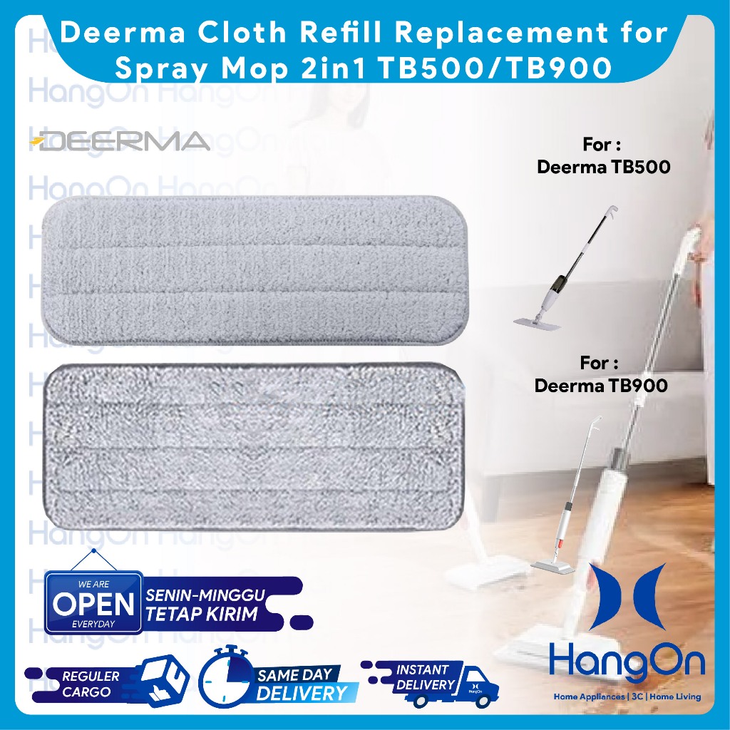 Deerma ผ้าไมโครไฟเบอร์สําหรับ Deerma Spray Mop TB500 TB800