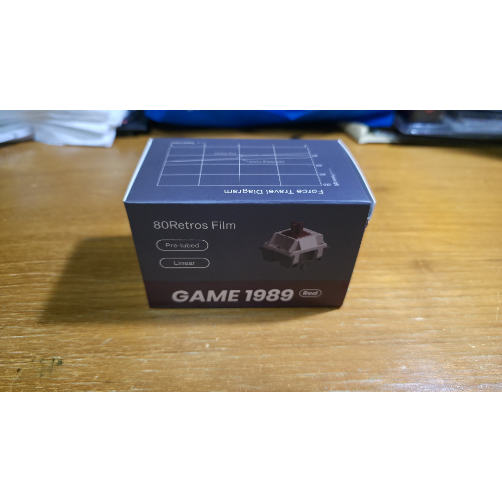 KTT x 80Retros GAME 1989 Red Mechanical Keyboard Switch 35 ชิ้น