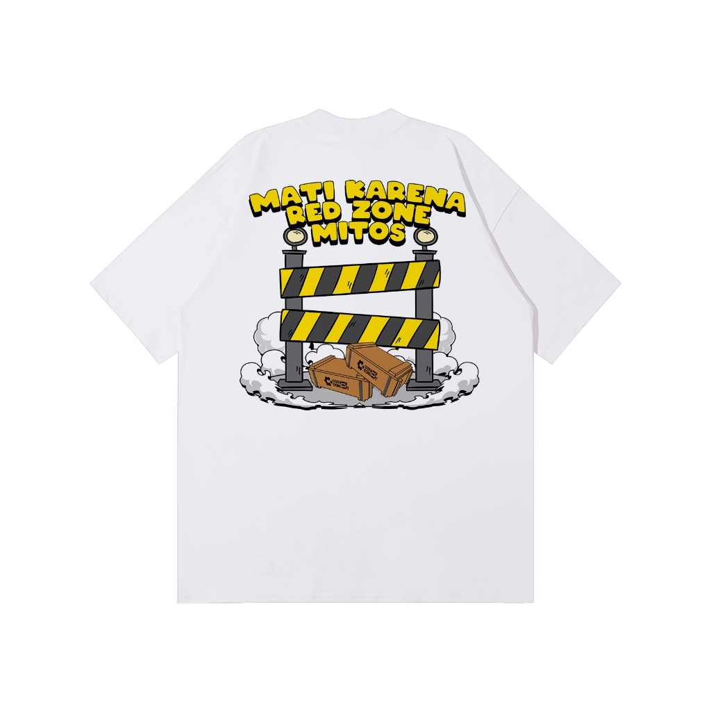 Corner Concept Tshirt Oversize - Mitos Red Zone - บุคลิกภาพเริ่มต้นที่นี่