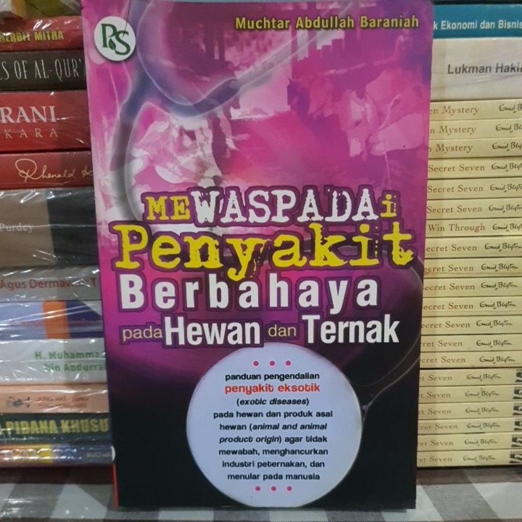 หนังสือต้นฉบับบนการจัดการของ DANGEROUS DISEASES ใน ANIMALS และ LIVESTOCK