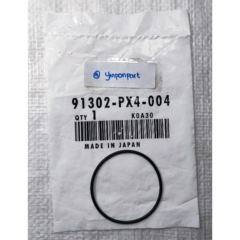 ซีลเพลาลูกเบี้ยว Oring Honda Jazz/Mobilio/Brio/CRV (91302-PX4-004) ORIGINAL HONDA