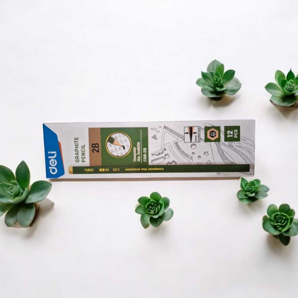 (กล่องต่อ) Deli 2B Pencil C88-2B