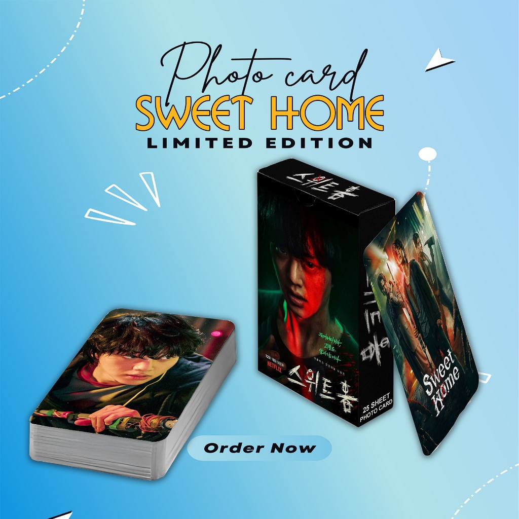 PHOTOCARD SET SONG KANG DRAKOR SWEET HOME PREMIUM EDITION 25 แผ่น