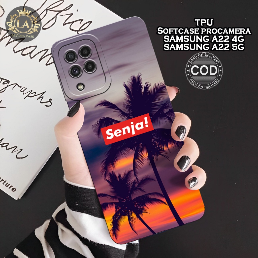 เคส Samsung A22 4G / 5G รุ่นล่าสุด - เคส Leviora - เคส Senja - เคส Samsung A22 4G / 5G Softcase - เค