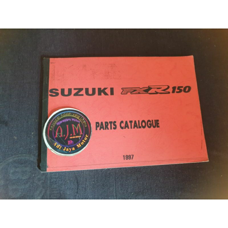 หายาก Suzuki Fxr150 Fxr 150 Copian Catalog Part Book