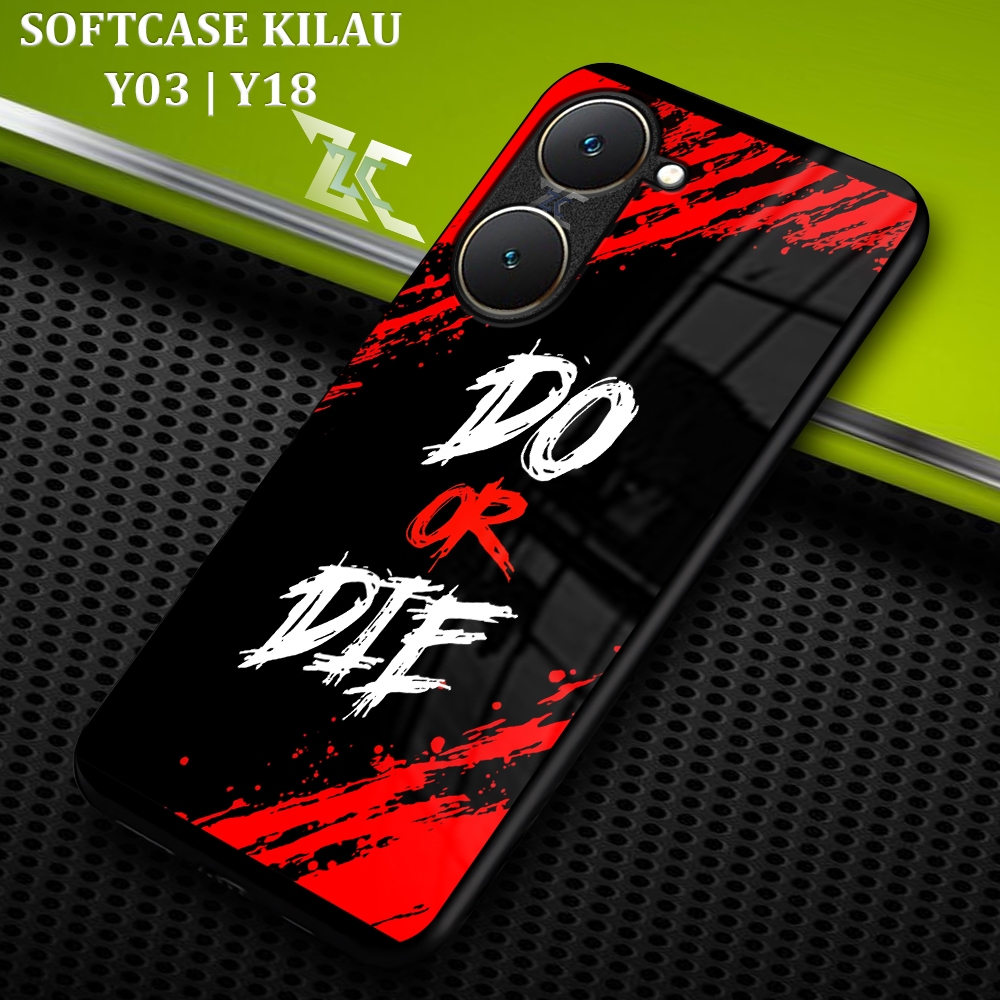 HP (GM44) เคส VIVO Y18 Softcase | Y03 LATEST 2024 | กล้องซอฟท์เคสโปร | เคสโทรศัพท์พรีเมี่ยม | เคสนิ่