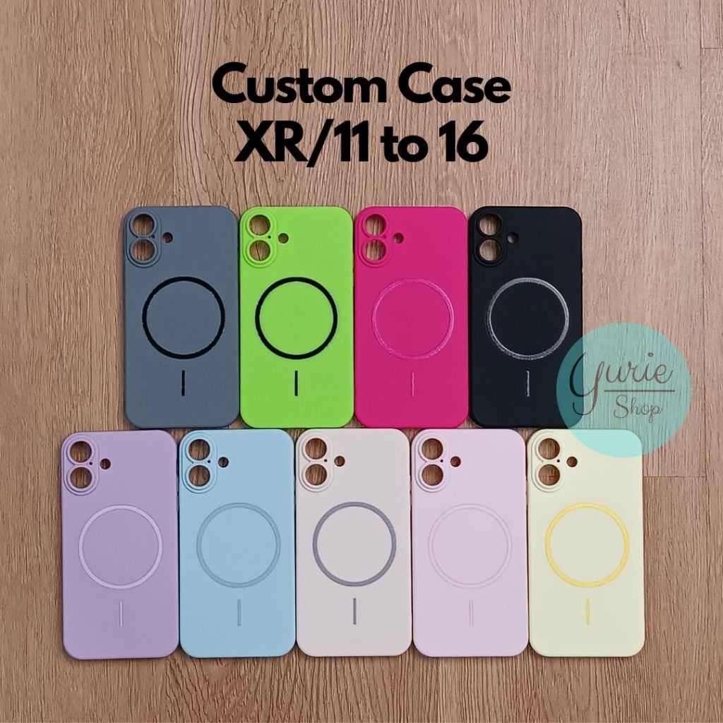 เคสนิ่มแบบกําหนดเอง ซิลิโคน SOLID MAGNETIC QUE XR/11 to Series 16