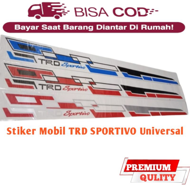 TRD Xenia Avanza สติ๊กเกอร์อเนกประสงค์ สติ๊กเกอร์ TRD Sportivo