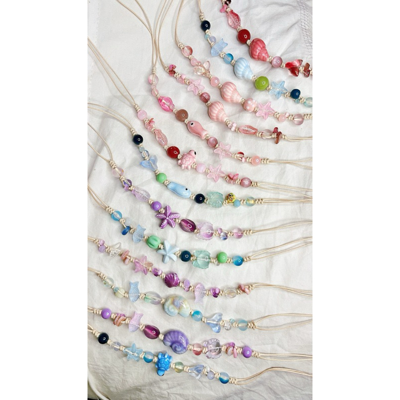 DRAWSTRING SEA BIOTA BRACELET