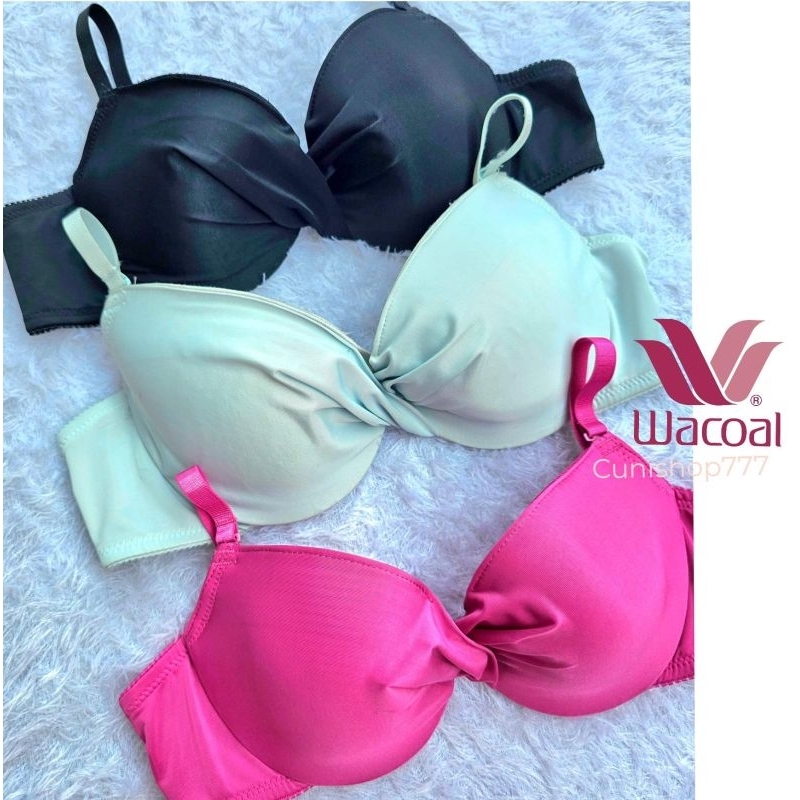 WACOAL UNDERWEAR BRA WFB 1507 K45B ชุดชั้นในสตรี BRA NORMAL FOAM WFB1507