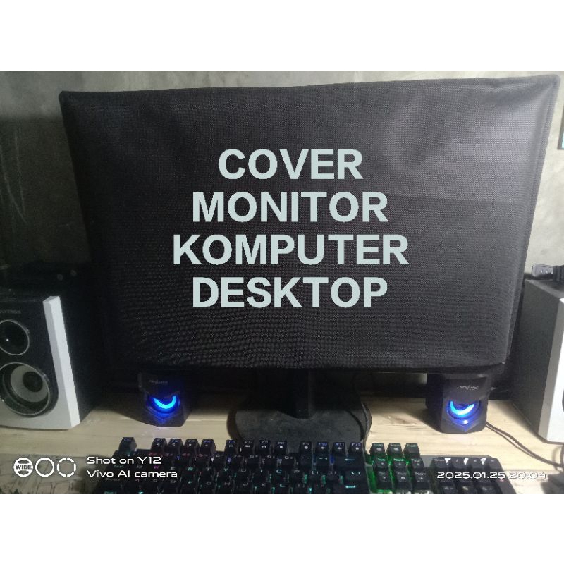 จอคอม ปิดบัง ซอฟท์เคส จอมอนิเตอร์ มอนิเตอร์ ปิดบัง ป้องกัน ผ้าสปันบอนด์สีดําวัสดุป้องกันฝุ่นกึ่งกันน