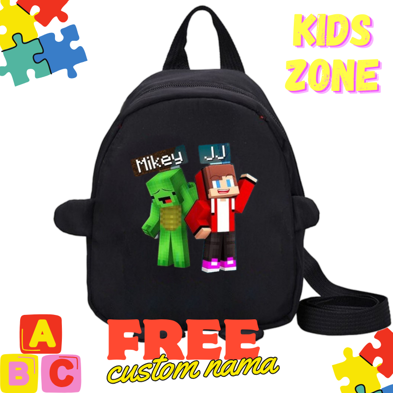 Jj MIKEY MAIZEN MINECRAFT PRESCHOOL CHILDRENS BACKPACK