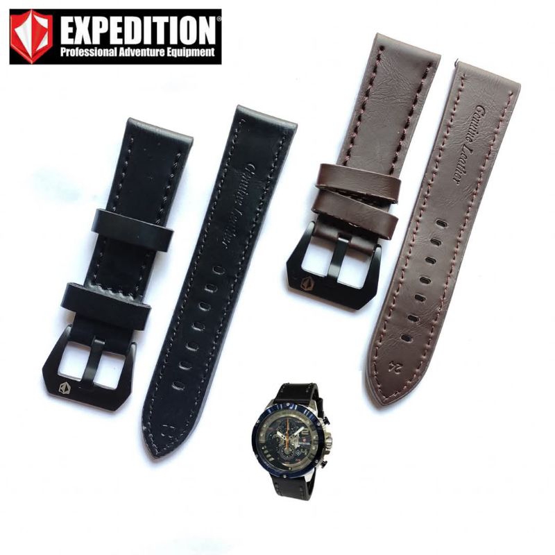 EXPEDITION WATCH STRAP 20MM 22MM 24MM 26MM LEATHER UNIVERSAL WATCH STRAP