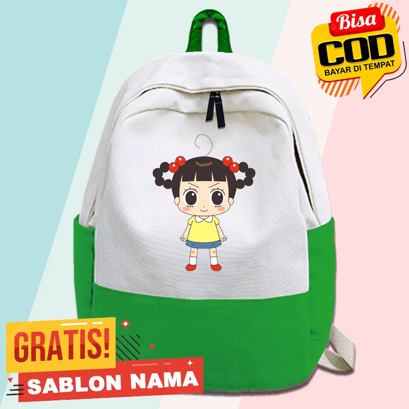 กระเป๋าเป้นักเรียนเด็กพร้อม Choi Jadoo Hello Jadoo Motif