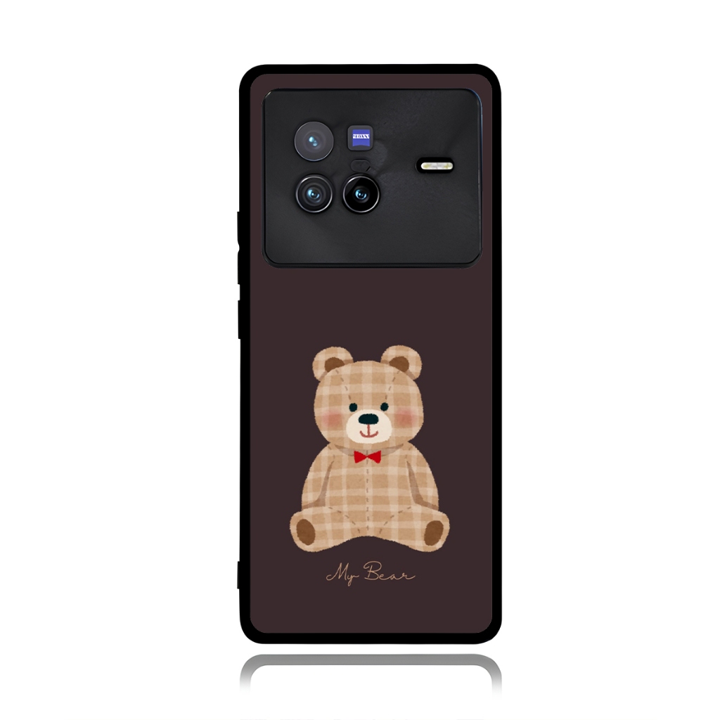 เคสโทรศัพท์ VIVO X90 X80 X70 X60 X50 Pro TPU Rubber Softcase Mr Bear Doll