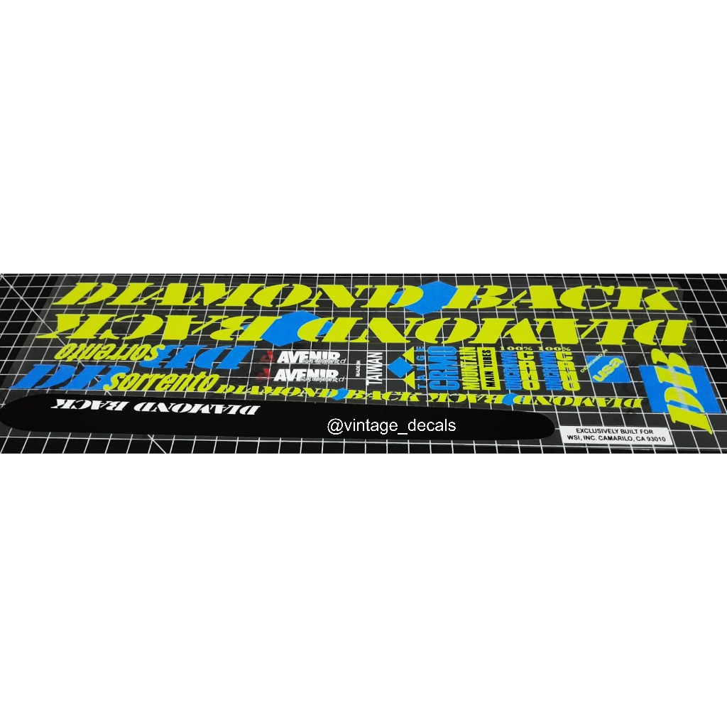 สติ๊กเกอร์จักรยาน Sorrento DIAMONDBACK