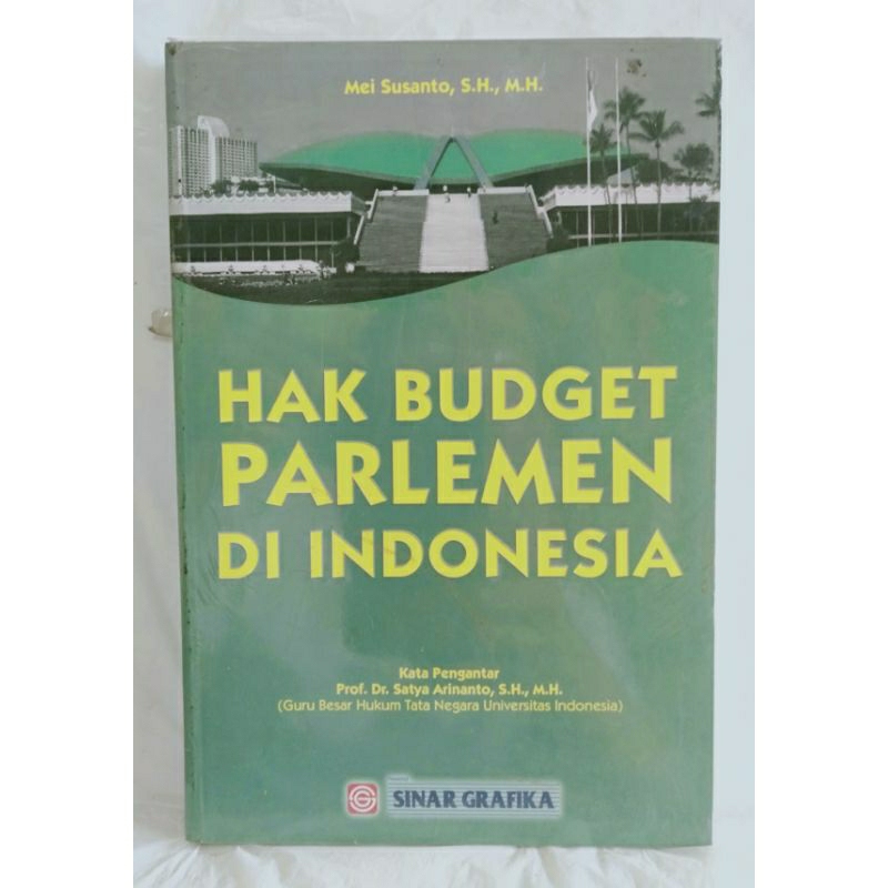 หนังสือ PARLEMEN BUDGET RIGHTS ในอินโดนีเซีย Mei Susanto