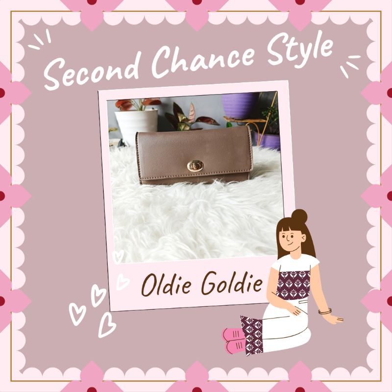 Miniso Chain กระเป๋าสะพายข้างพร้อมล็อคบิด