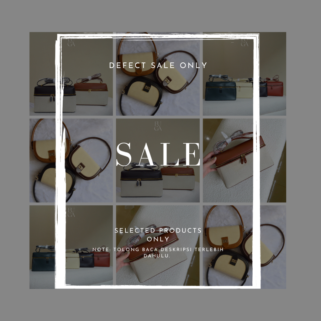 FUGA - DEFECT BAG - กระเป๋าผู้หญิง - LUXURY BAG