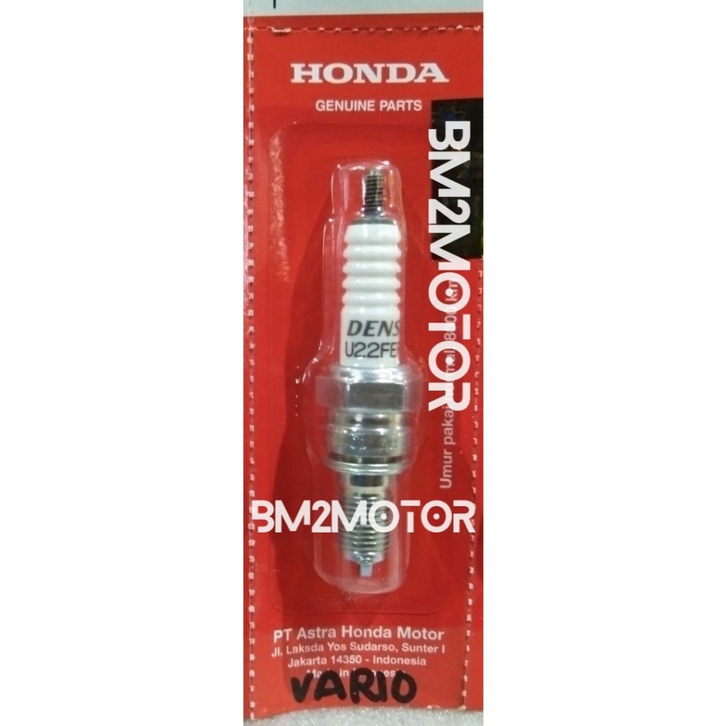 หัวเทียน U22FER9 (DS) Honda Vario 110 CW, Vario 110 Techno A ORIGINAL HONDA 9805957927