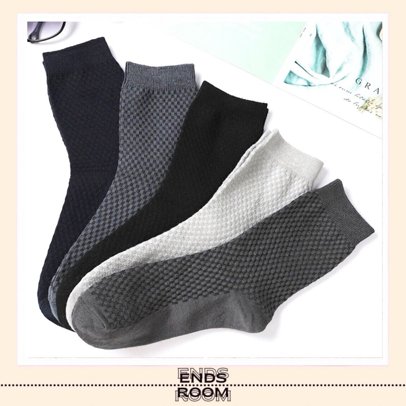 KATUN BAMBOO FIBER LONG SOCKS BAMBOO COTTON PLAIN LONG SOCKS