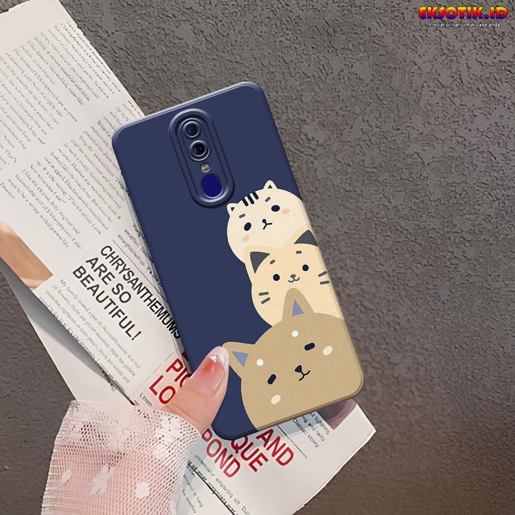 เคส Oppo F11 - เคส Oppo F11 - เคสแฟชั่น - Oppo F11 Silicone - Cool and Cute Motips - Oppo F11 Softca