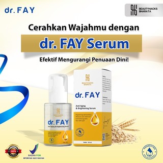 dr FAY Serum Mencerahkan Wajah Glowing dan Putih - Serum Dark Spot - BPOM