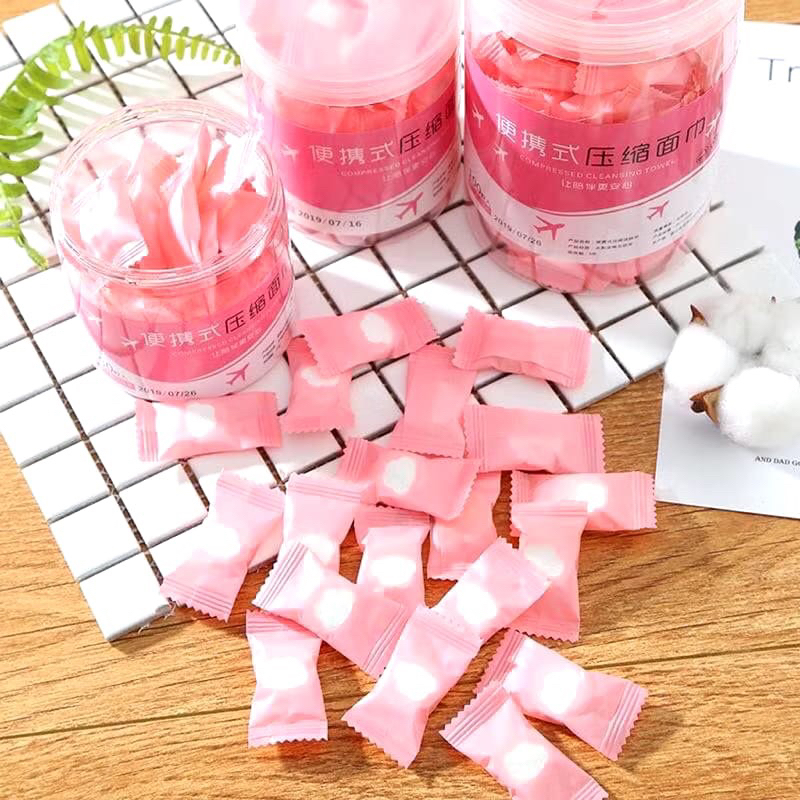 [COMELA] MINI FACIAL TISSUE PORTABLE FACIAL TISSUE TRAVEL TISSUE COMPRESS MASK MINI FACIAL TISSUE