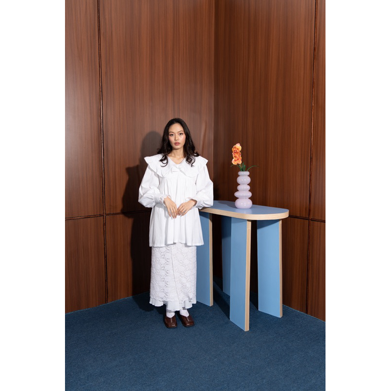 KELA WHITE BLOUSE***