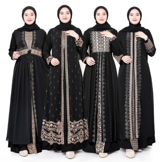 Comera - Abaya Jumbo Size XXL Hingga XXXXL 5L LD 110 - 140 Gamis Spesial Untuk Ibu Mertua Dan Istri