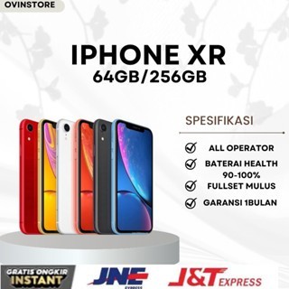 iP XR 64GB/128GB/256GB FULLSET MULUS SECOND ORIGINAL GOOD CONDITIONS