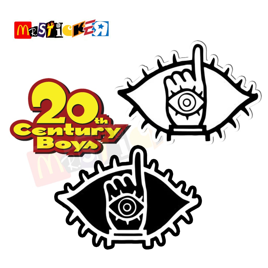 สติ๊กเกอร์ 20th Century Boys โลโก้ tomodachi diecut สติ๊กเกอร์มังงะ sahonen ราคา ถูกที่สุด ดีลบีเคเค