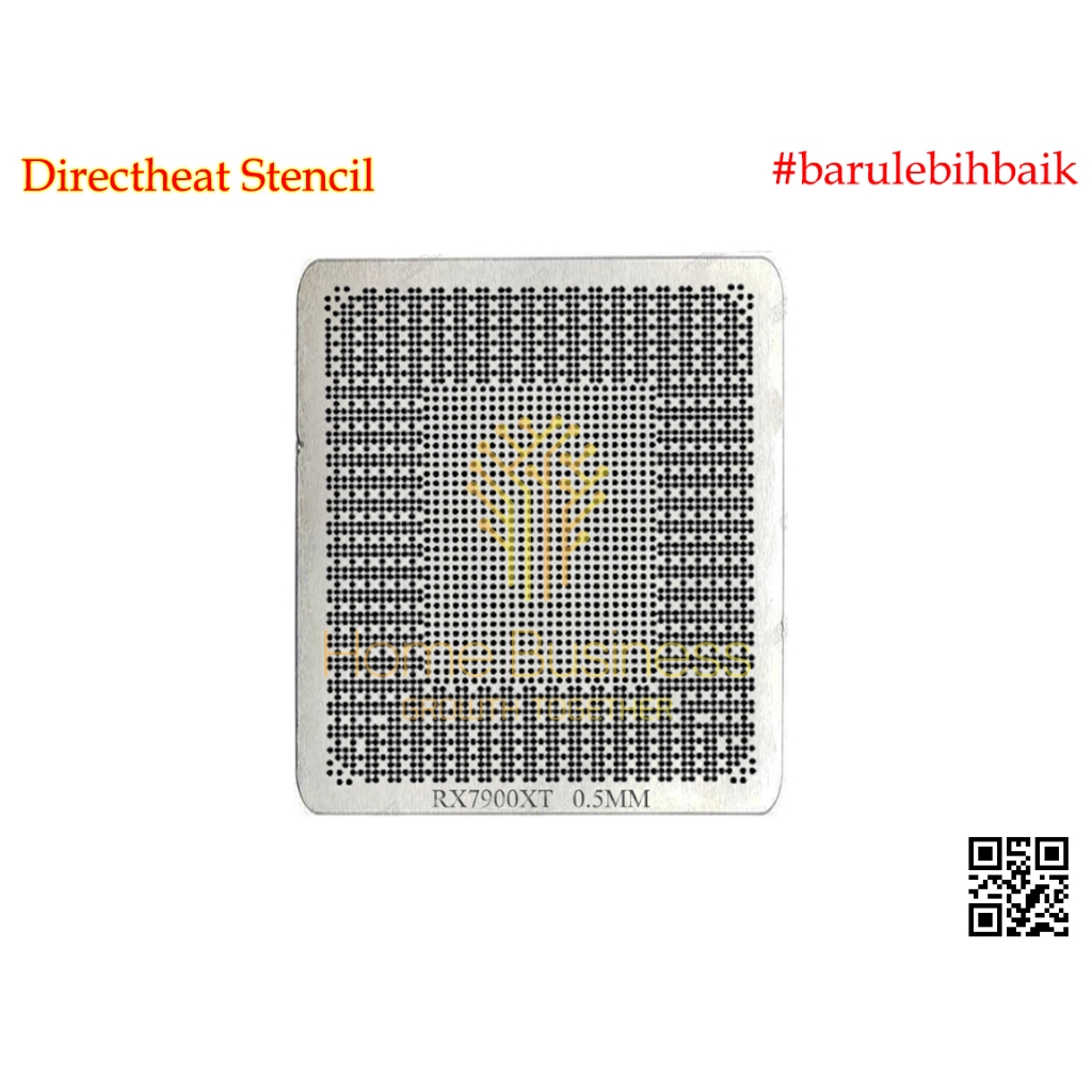 แม่พิมพ์ลายฉลุแผ่นความร้อนโดยตรง RX7900XT RX7900 RX 7900XT 215-145000156 ​RX7900XTX 215-145000146 BG