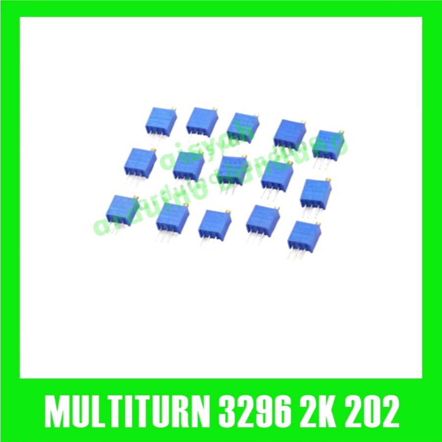 POTENSIOMETER 2K 2 K POTENTIO TRIMPOT MULTITURN VR 3296