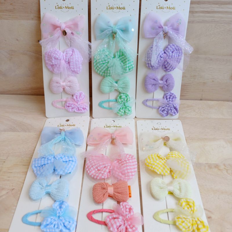 โมลี โลลิ คลิป 4ใน1 610ก