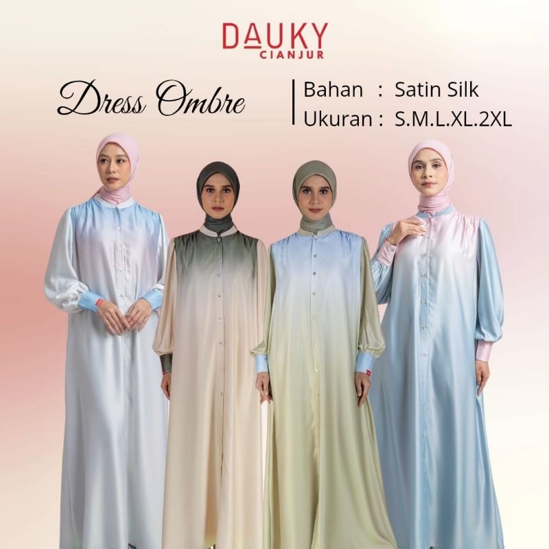 ELZATTA DAUKY DRESS DAUKY GAMIS ELZATTA L DRESS OMBRE POLY MATERIAL RAYON ELZATTA LATEST ELZATTA GAM
