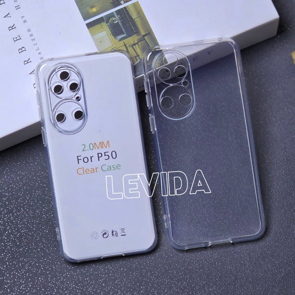 Huawei P50 Huawei P50 Pro Softcase Clear 2.0mm Case Bening Huawei P50 Huawei P50 Pro CH-01