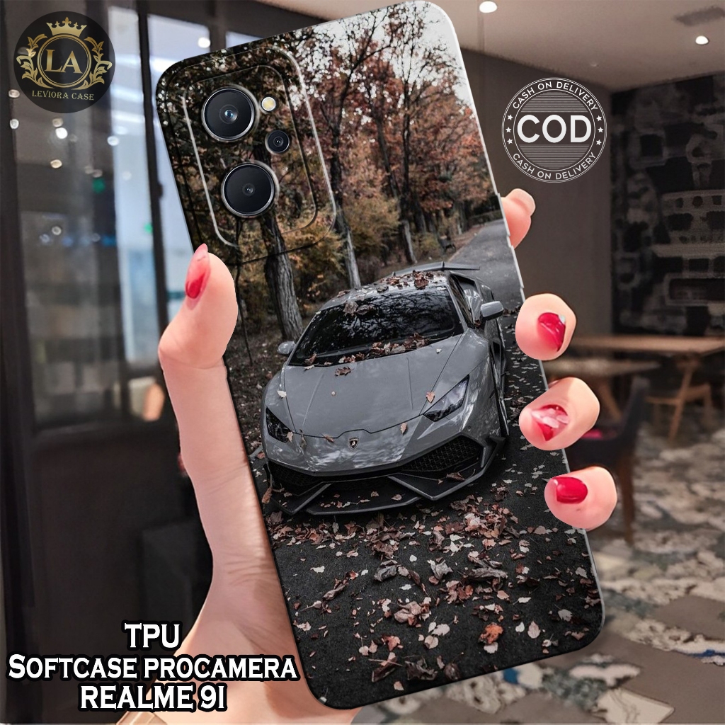 HP เคส Realme 9i ล่าสุด - เคส Leviora - เคสแฟชั่นรถยนต์ - เคส Realme 9i Softcase - เคส Pro - เคส Rea