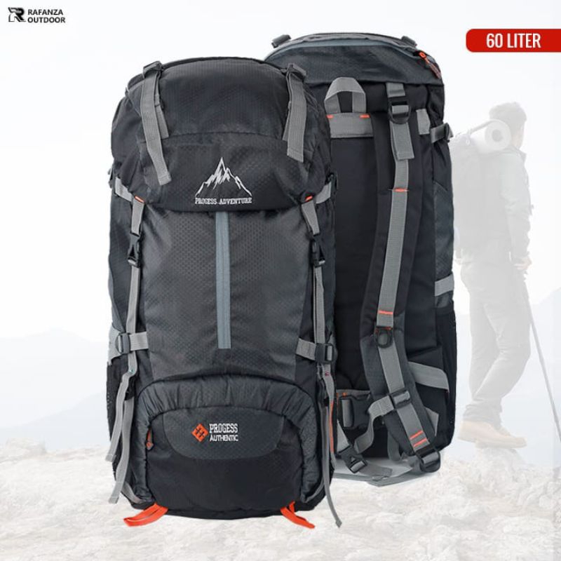 Outdoor Carrier Bag 60L + Raincover // Mountain Bag