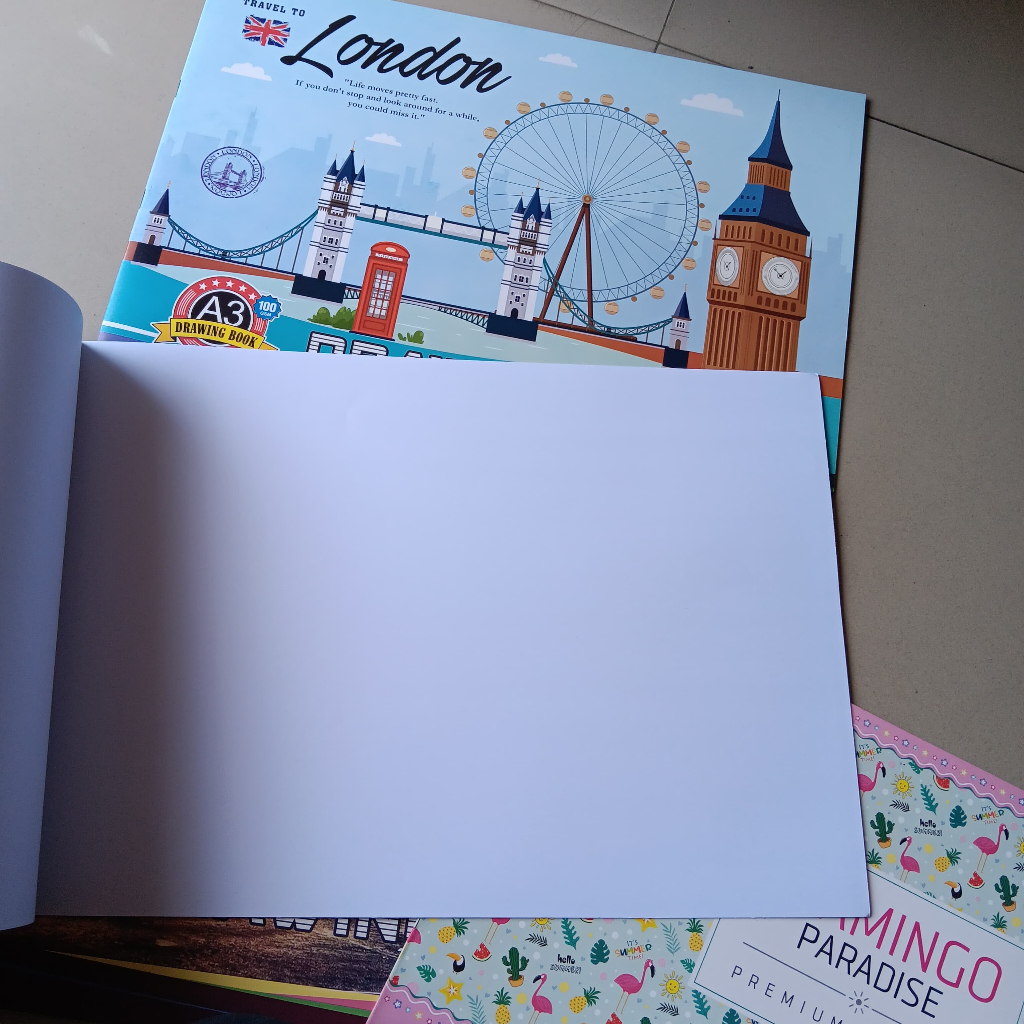 A3 DRAWING BOOK 100gr DRAWING BOOK COIN