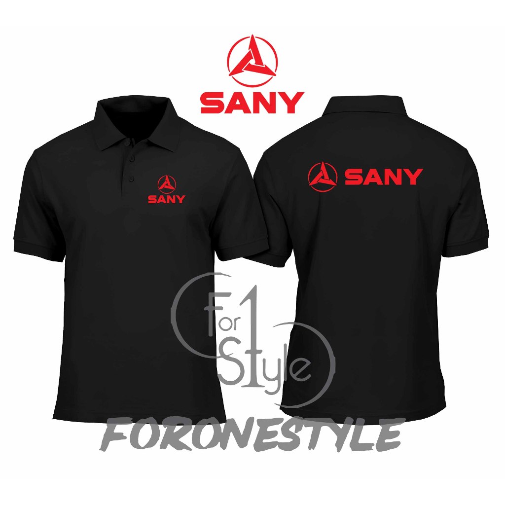 เสื้อโปโล SANY MOTIF - SANY COLLAR POLO - SANY POLO - FORONESTYLE