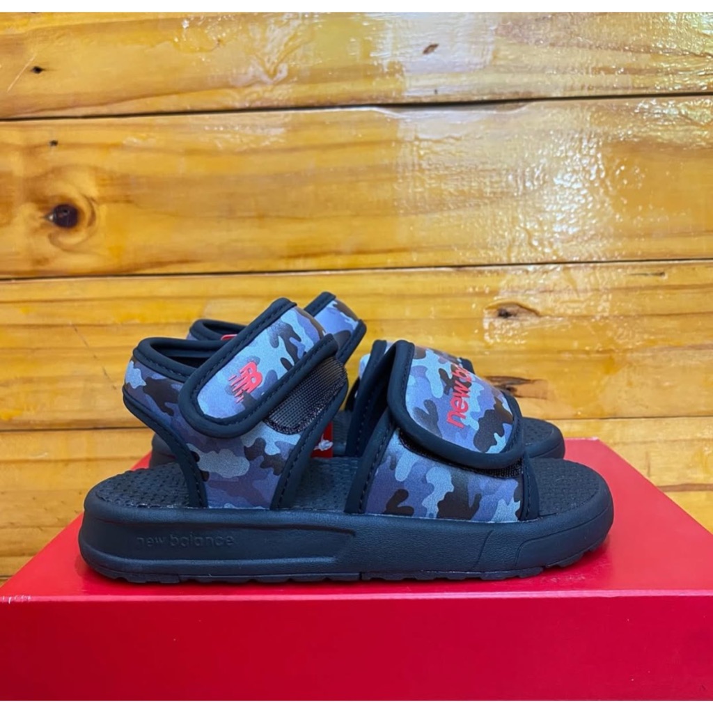 NB KIDS BOYS SANDALS SYA750E3 CAMO รองเท้าแตะ VELCRO ดั้งเดิม